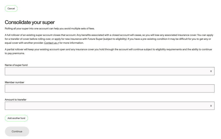 Support and FAQs Future Super